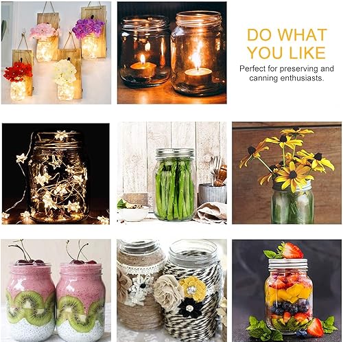 Miniatura 3 de Accguan - Tarros de vidrio con tapa, ideal para almacenamiento de cocina