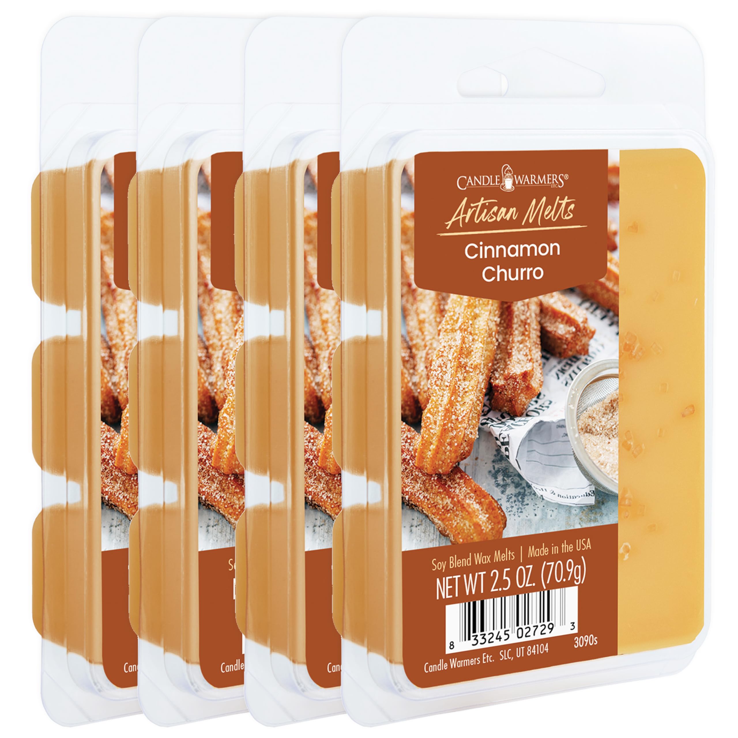 Amazon.com: Candle Warmers Etc Artisan Wax Melts 2.5oz, Cinnamon