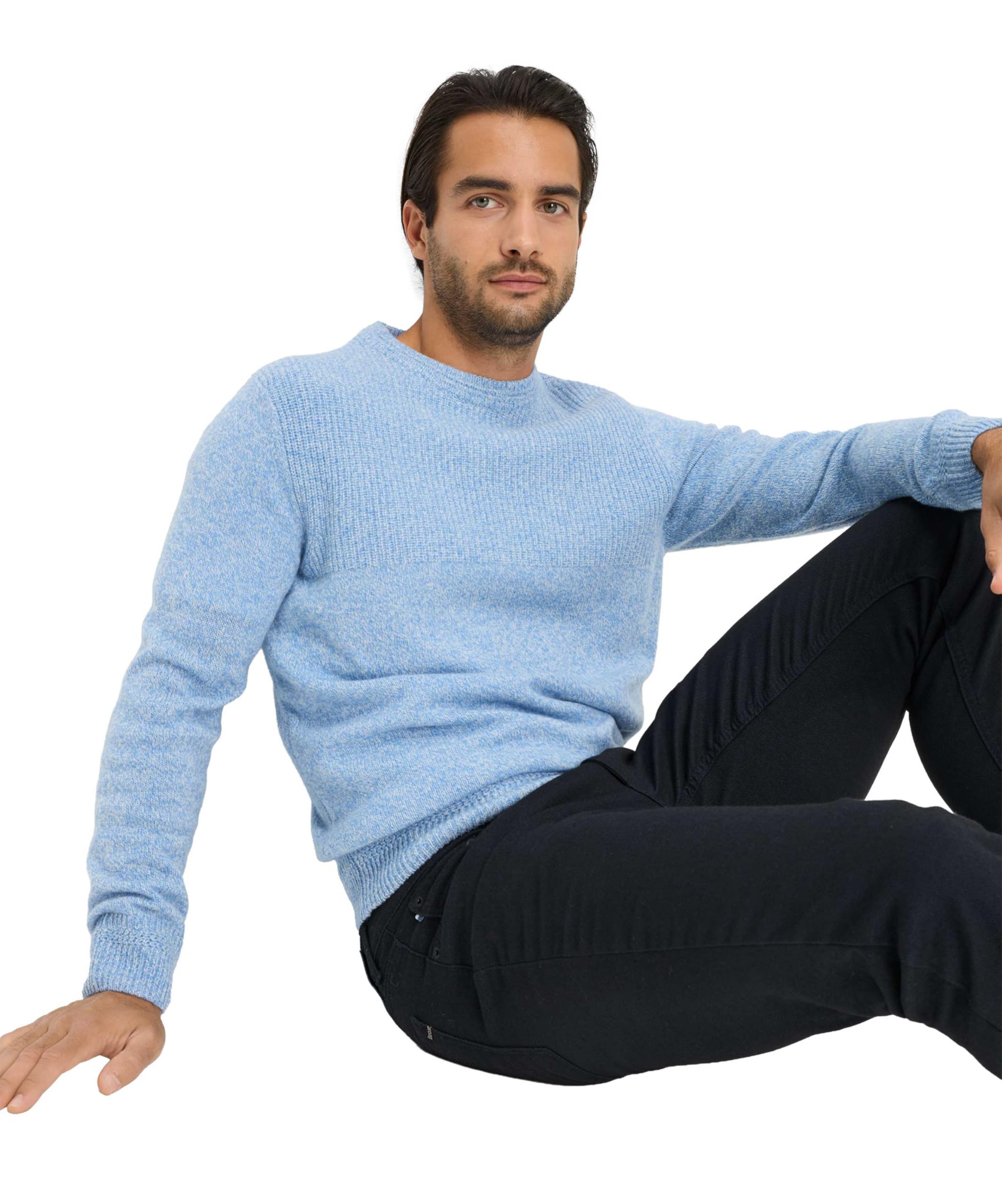 BRAX - Herren Pullover Rundhals, Rick (27-2308)