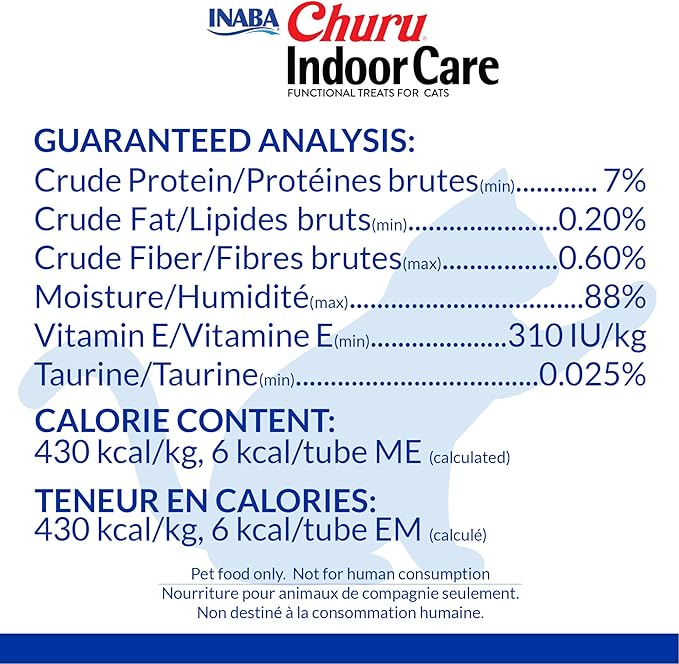INABA Churu Indoor Care Snack Líquido para Gatos 60 tubos miniatura 3