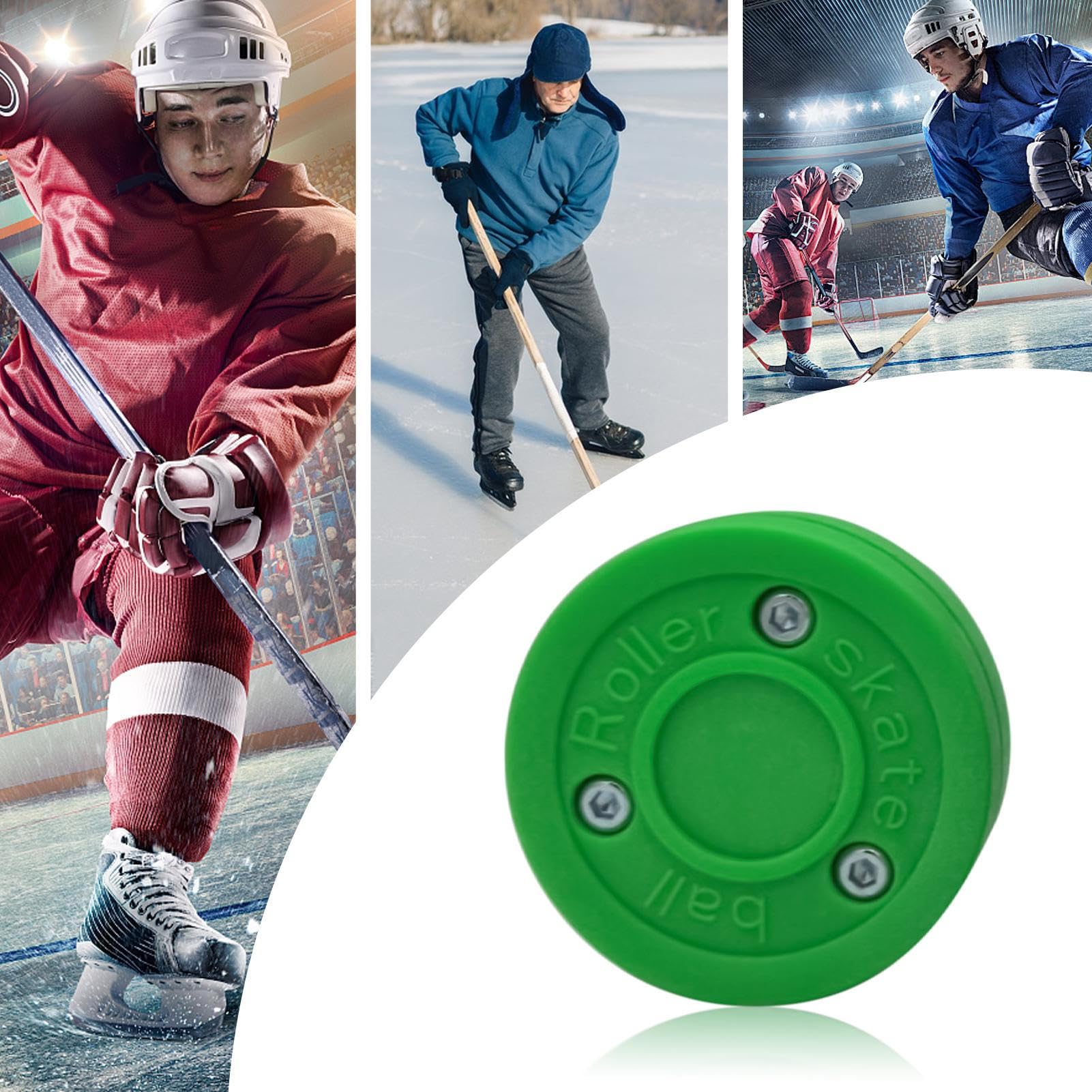 Puck Hockey Inline - Puck Hockey Street Loi Pierre | Design renforcé en acier inoxydable, équipement sportif à rouleaux d'extérieur, disque haute performance pour patinage, jeu compétitif