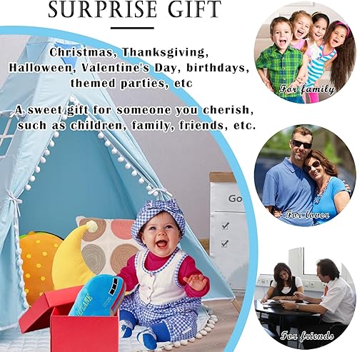 Miniatura 7 de zhidiloveyou Almohada de peluche azul de avión de 15.7 pulgadas, regalo para niños