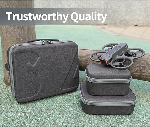 Miniatura 7 de Funda de transporte portátil para DJI Goggles 3, estuche rígido de almacenamiento, bolso de viaje compatible con DJI Avata 2 Goggles 3Avata Goggles 2