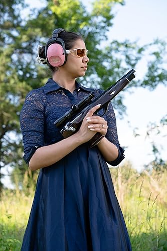 Miniatura 10 de Pro Ears Orejeras de protección auditiva pasiva ultra elegantes para uso prolongado, rango interior y exterior, NRR 26, ajustables y acolchadas