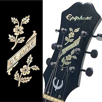 【おしゃれ】Epiphone エピフォンスターリングシールレイアウト おしゃれ】Epiphone エピフォンスターリングシールレイアウト ギター