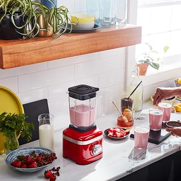 KitchenAid K150 3 Speed Ice Crushing Blender with 2 Personal Blender Jars - KSB1332PA