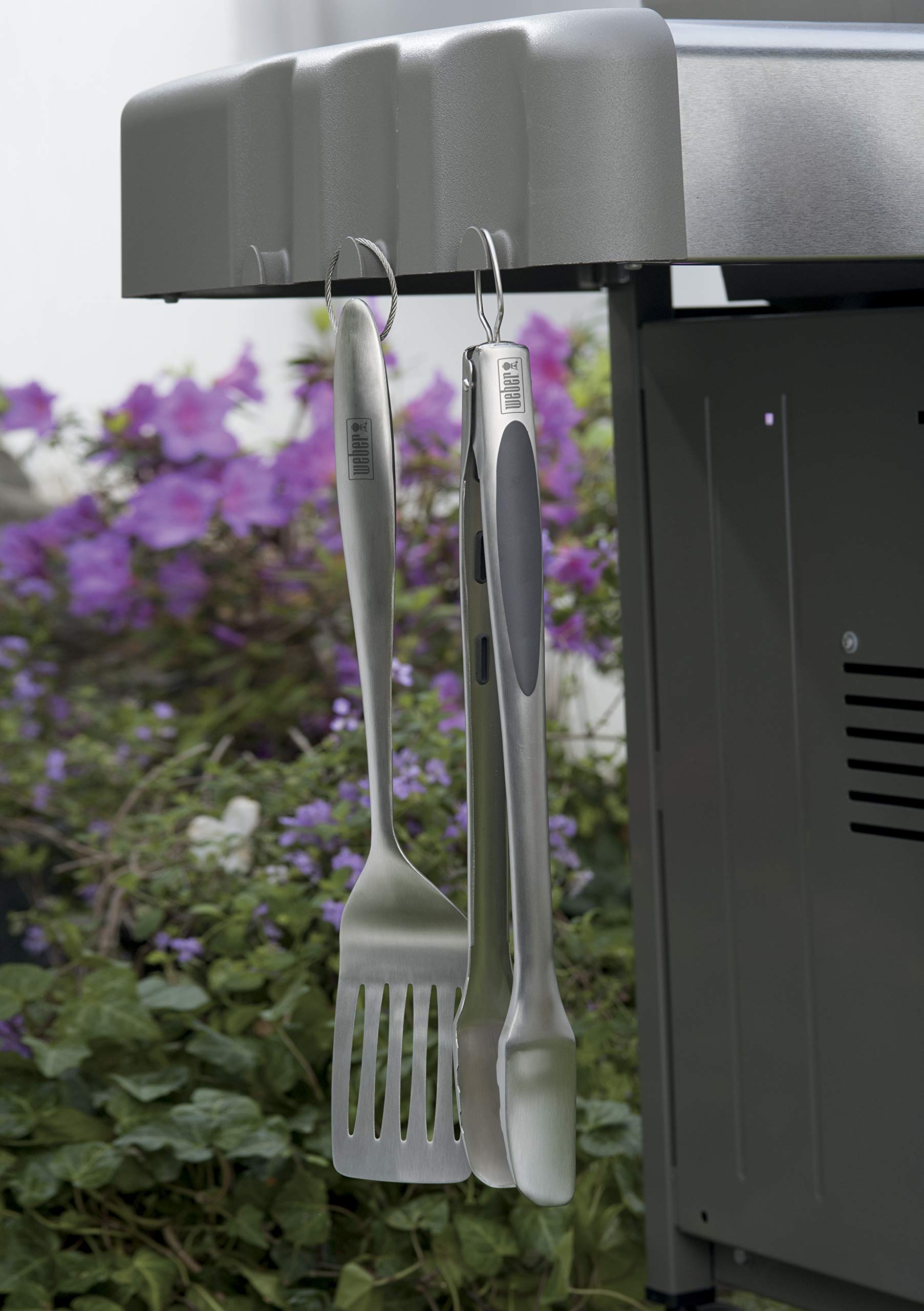 Weber 6707 Style Grillbesteck Set, 2 teilig, edelstahl