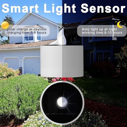 Miniatura 9 de Retisee 24 velas de té con energía solar, impermeables, sin llama, reutilizables, LED, para farol, jardín, fiesta, campamento y decoración del