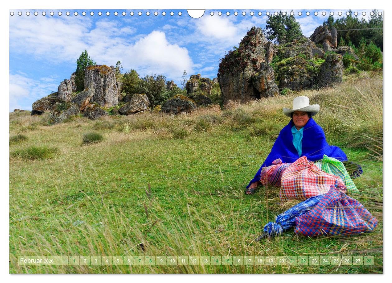 Bekanntes und Unbekanntes Peru (Wandkalender 2026 DIN A3 quer), CALVENDO Monatskalender: Peru ist der Inbegriff von Südamerika und ein Traumziel für Reisende. (CALVENDO Orte)