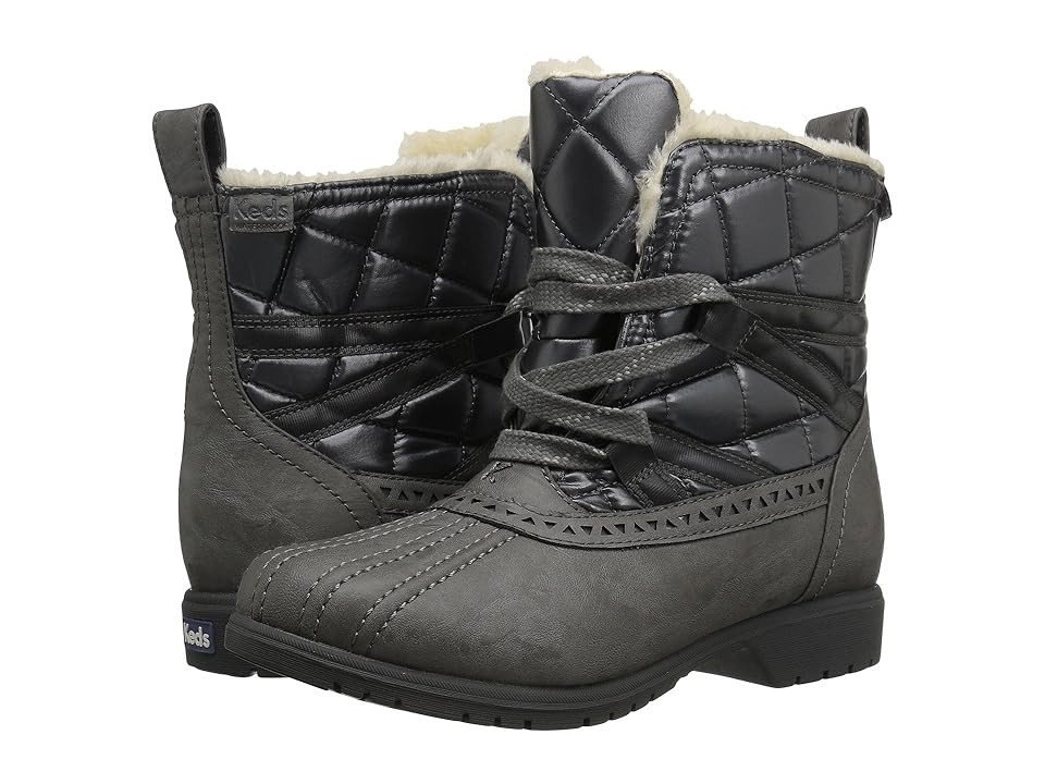

Keds Snowday Bootie (Gray/Silver) Women's Cold Weather Boots