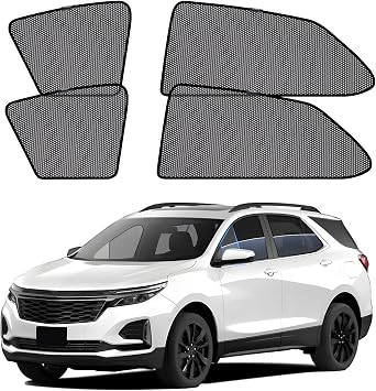 ZATOOTO Car Window Shades for Equinox 2018-2024, Breathable & Privacy