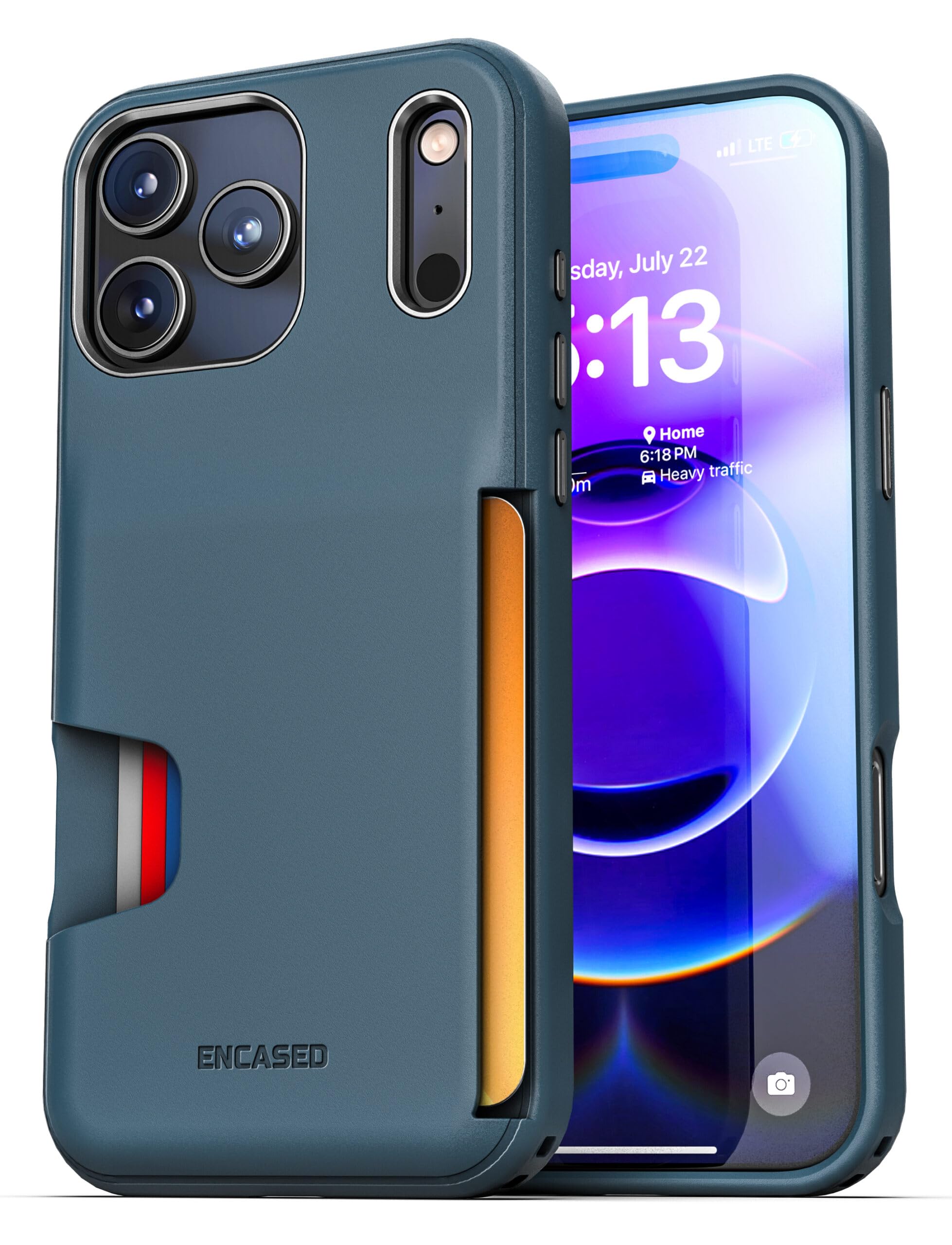 Amazon.com: ENCASED for iPhone 17 Pro Max Wallet Case (Cache