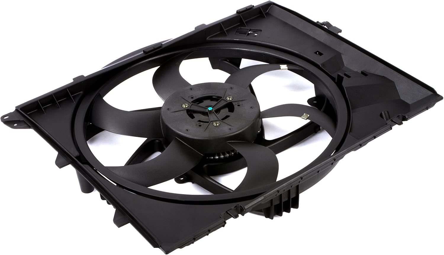 BOXI 400W Engine Cooling Fan Assembly with Auto Transmission for BMW E90 128i 325i 325xi 328i 328i xDrive 328xi 330i 330xi Z4 17427523259 17117590699