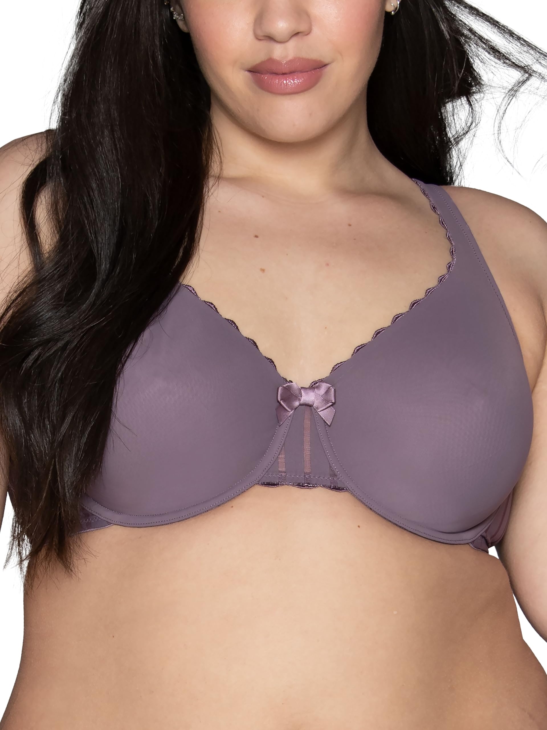 Vanity Fair Sujetador de encaje con aros, copas no acolchadas para una forma natural, tallas 32C-40G, Amatista de Estocolmo, 80 B (Talla del fabricante: 36B)