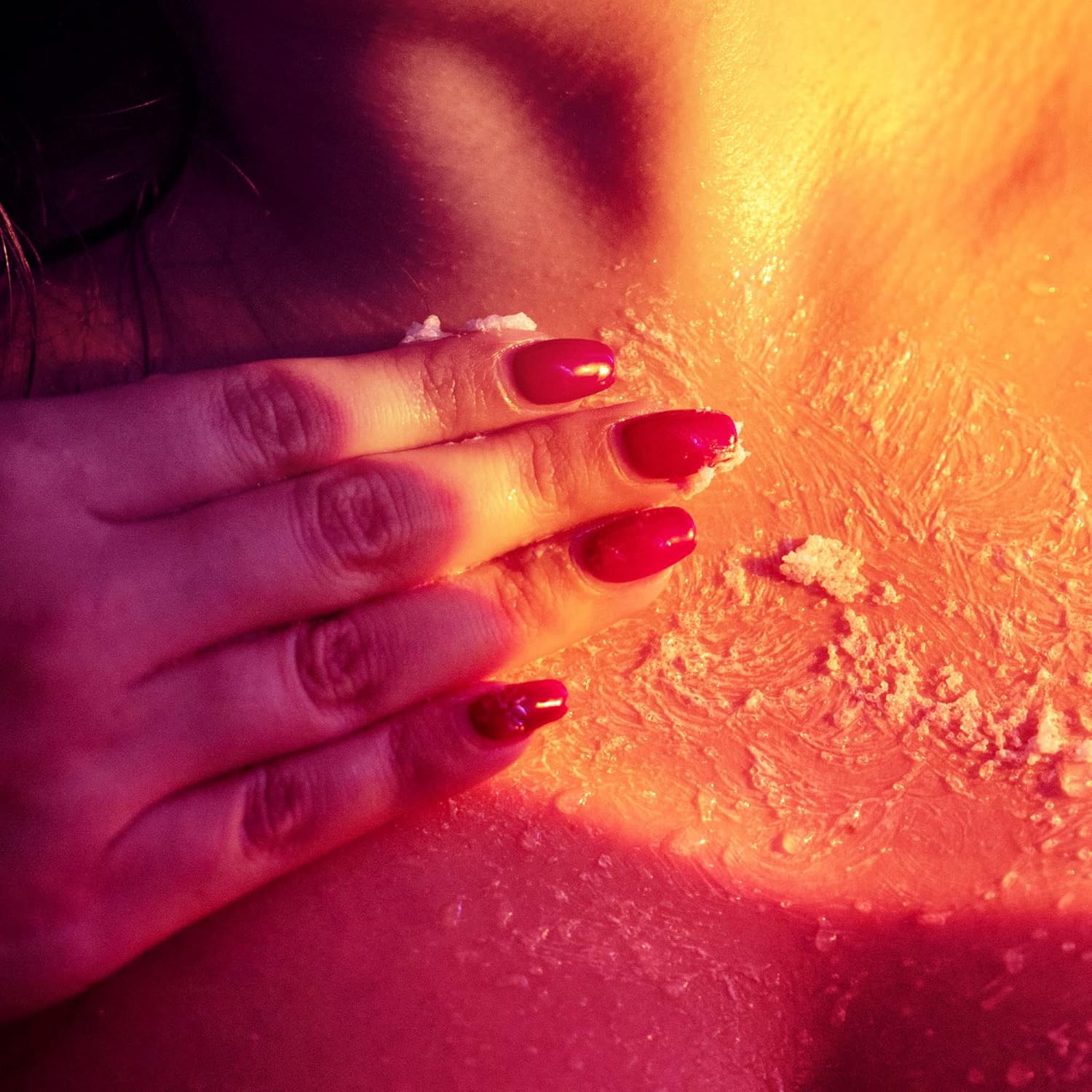 LALICIOUS Endless Sumner Sugar Scrub, Exfoliating Body Scrub, Moisturizing Extraordinary Whipped Body Exfoliator, Gentle Exfoliating Body Scrubber Exfoliator for Radiant Skin, No Parabens - 16oz - Image 4