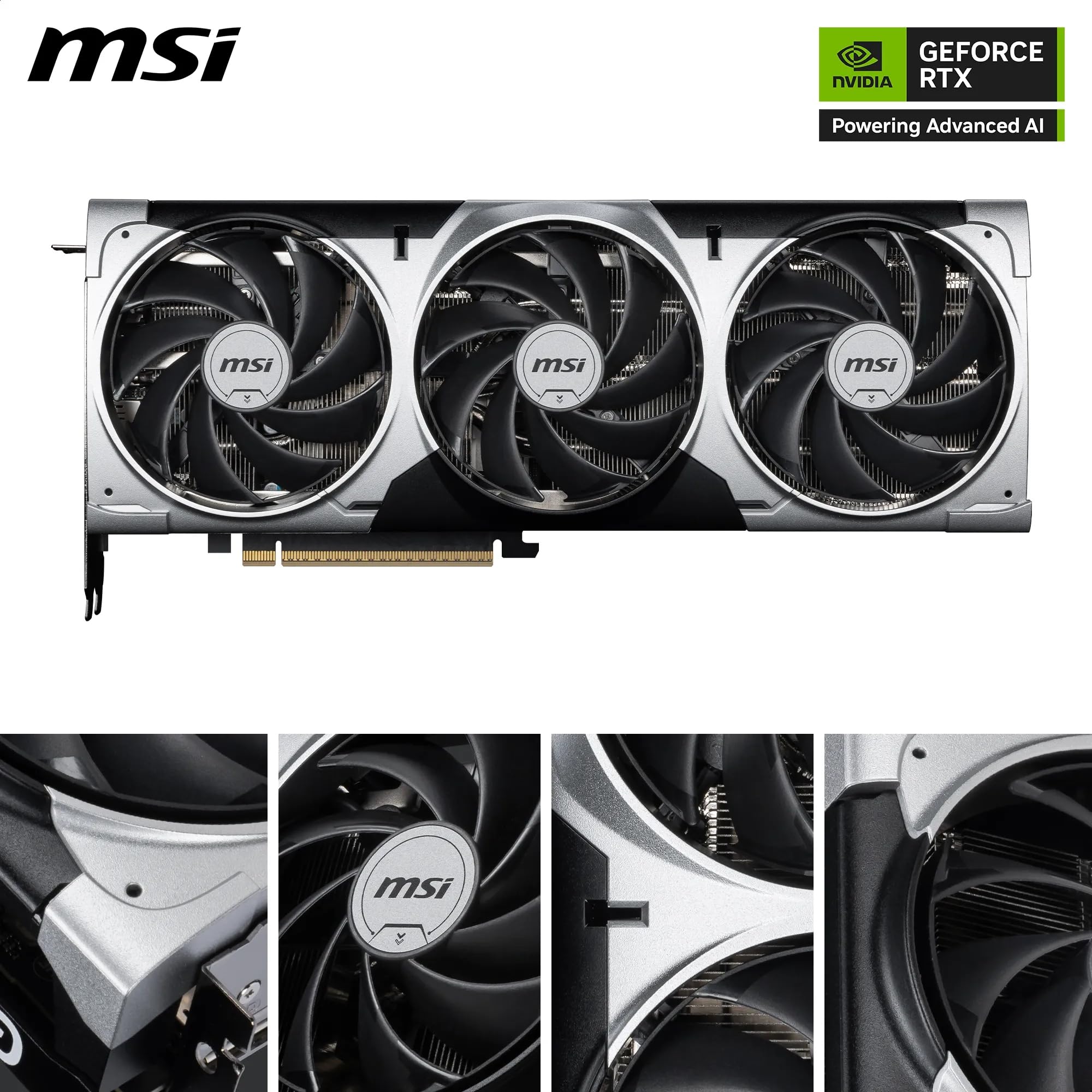 MSI NVIDIA GeForce RTX 5070 12G Ventus 3X OC Carte Graphique