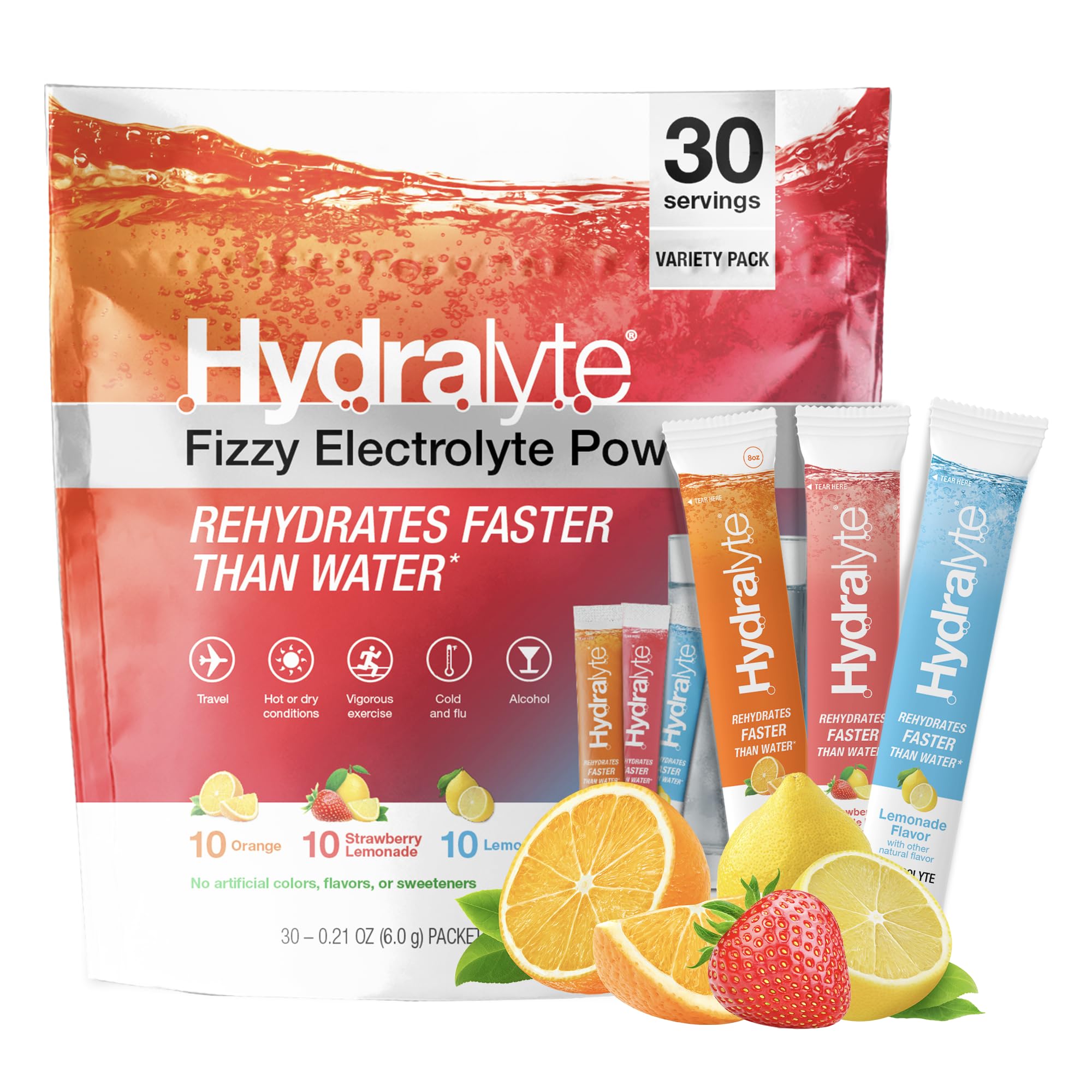 Buy Hydralyte Low Sugar Rapid Rehydration Lightly Sparkling
