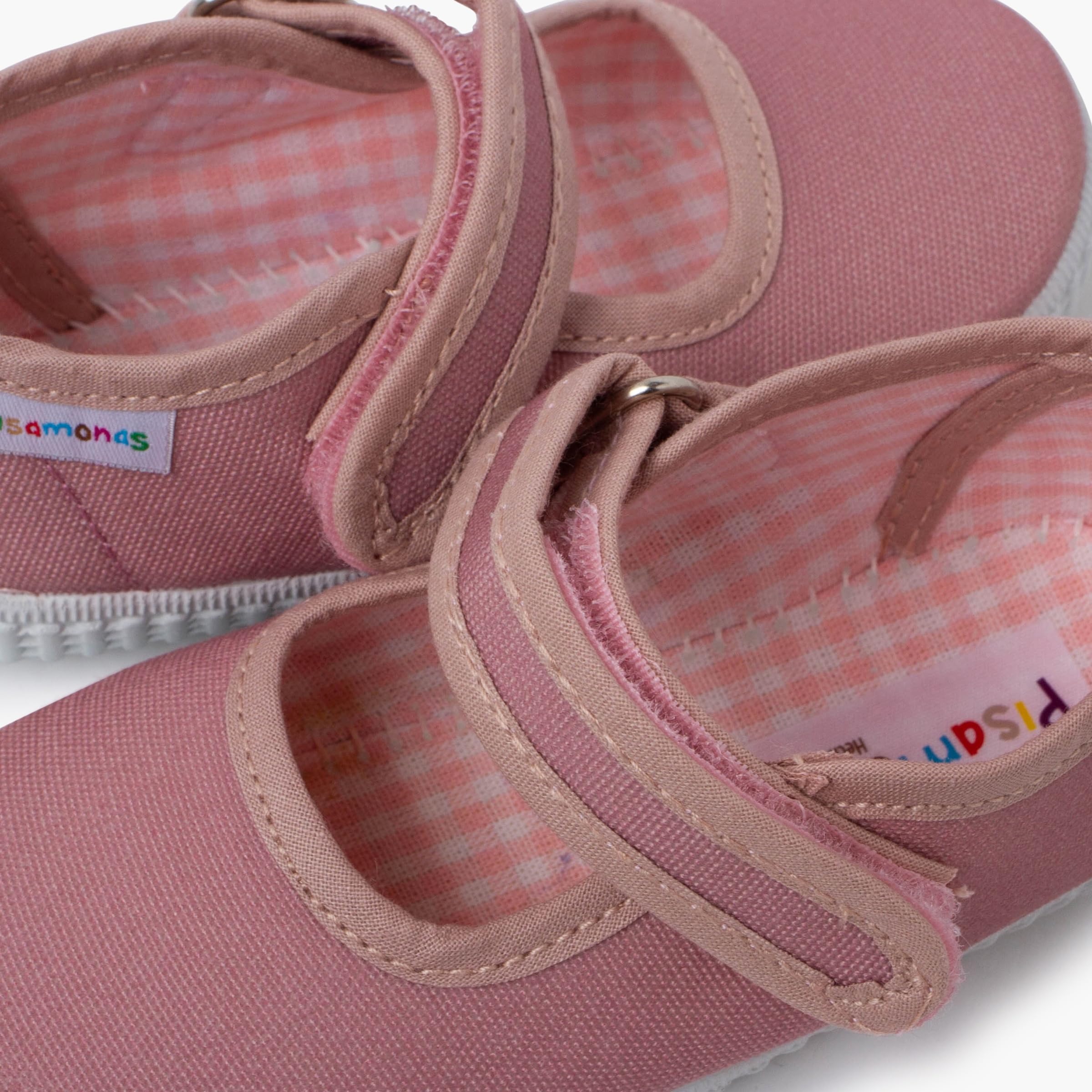 Pisamonas Mary-Janes Für Mädchen Mit Klettverschluss Und Sneaker-Sohle