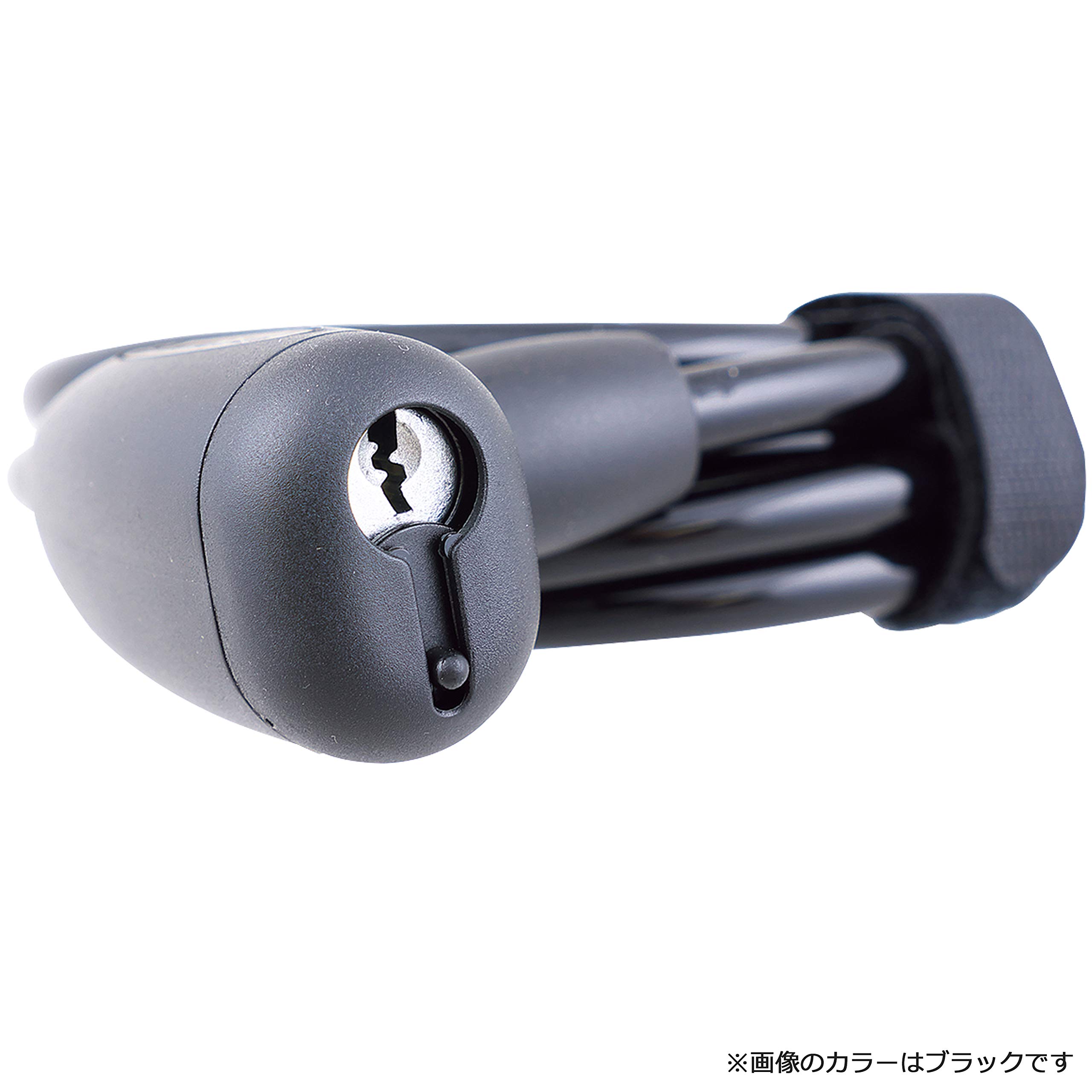 Mintai MT-203 Wire Lock, White, Key Hole Shutter, Bracket Included