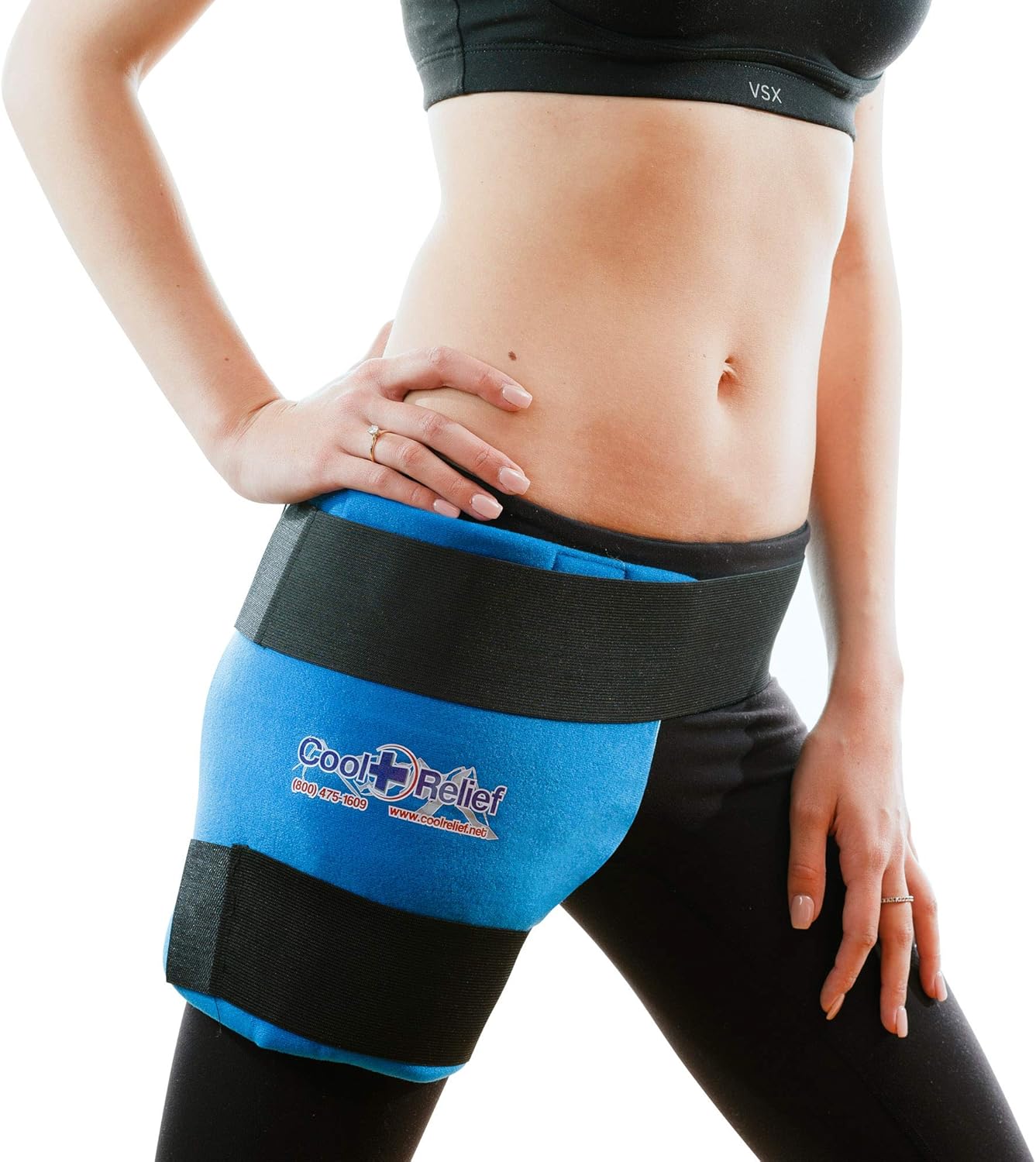 Soft Gel Hip Ice Wrap by Cool Relief (2 Removeable Inserts)