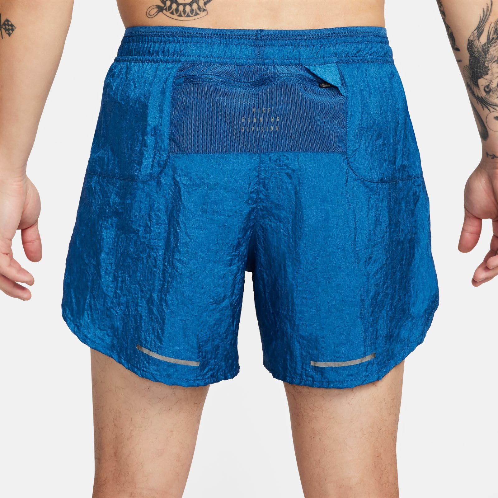 NIKE Stride Running Division Pantalón Corto de Running Dri-fit de 13 Cm con Malla Interior - Hombre - Shorts Hombre