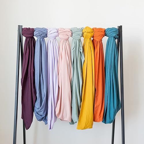 Miniatura 8 de Natemia Funda de asiento de coche 4 en 1 para bebé, toldo elástico y suave, multifuncional, para enfermería, carrito de compras y funda para silla