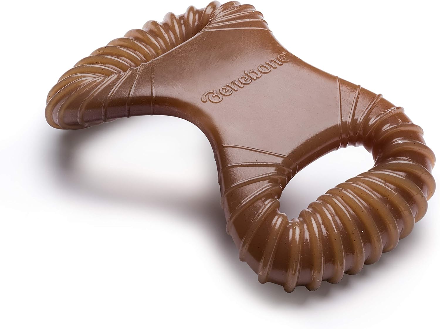 Benebone Durable Dental Dog Chew Toy for Aggressive Chewers, Real