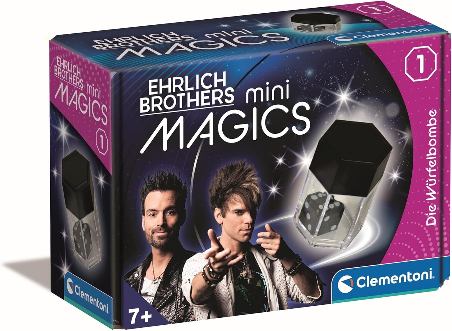 Clementoni Ehrlich Brothers 59387 The Cube Bomb - Magic & Illusion for Children - Rubik's Cube as an Entry to Magic - Magic Trick for Children from 7 Years