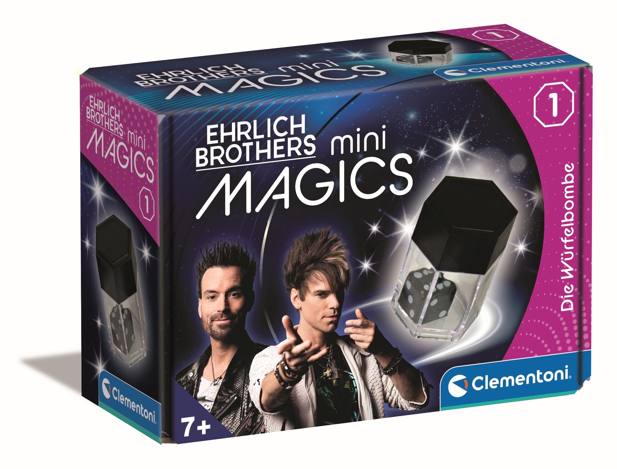 Clementoni Ehrlich Brothers 59387 The Cube Bomb - Magic & Illusion for Children - Rubik's Cube as an Entry to Magic - Magic Trick for Children from 7 Years