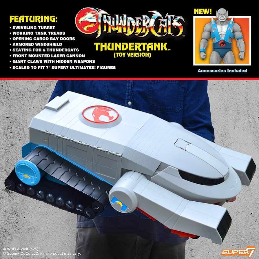 Amazon.com: Super7 Thundercats ULTIMATES! Thundertank with