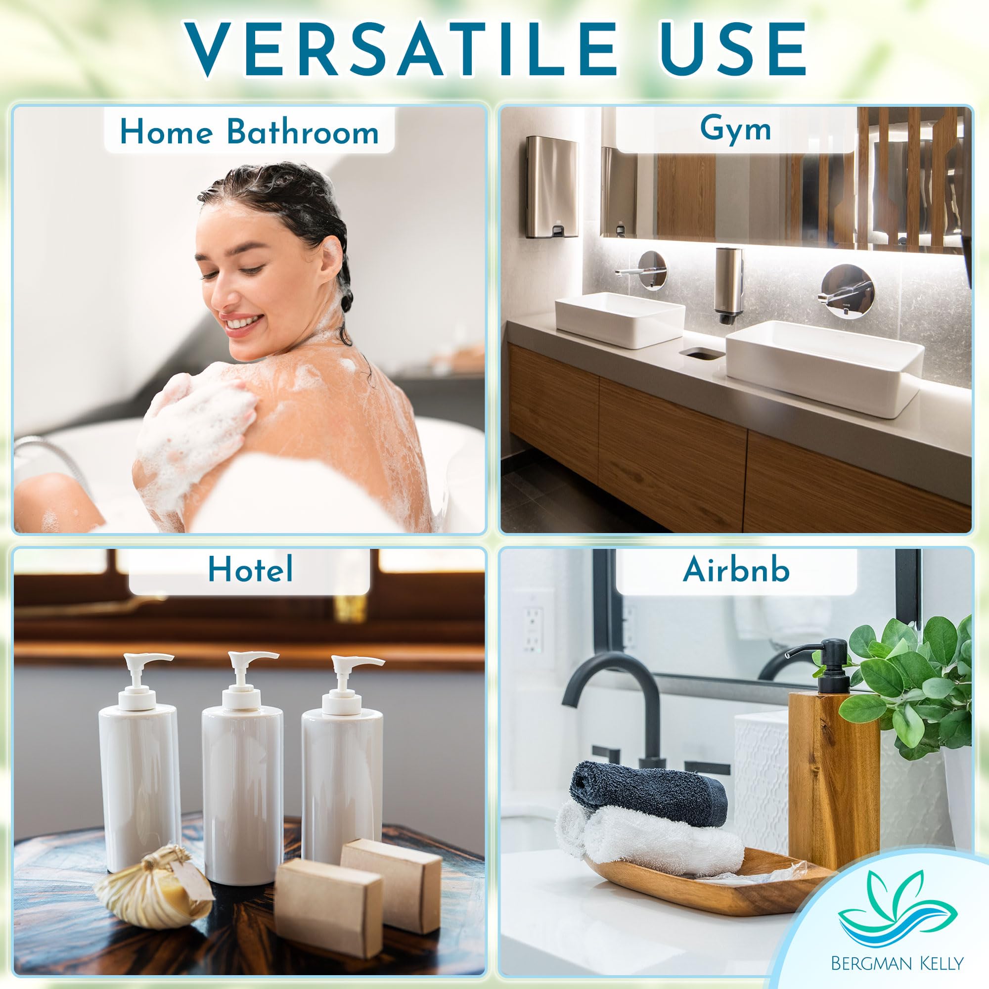 Bergman Kelly Hotel Toiletries for Guest Amenities