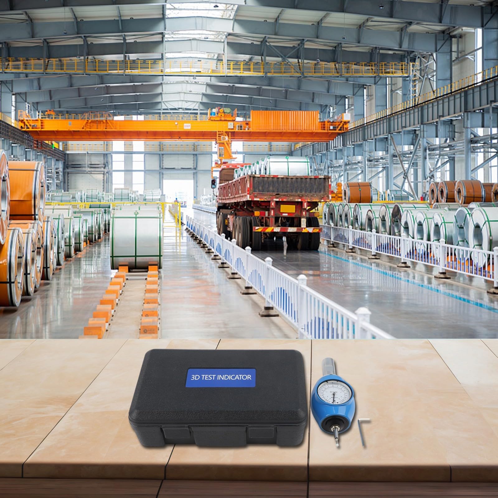 3D für Kantenfinder, CNC-Detektor-Werkzeug, Aluminiumlegierung, 3D für
