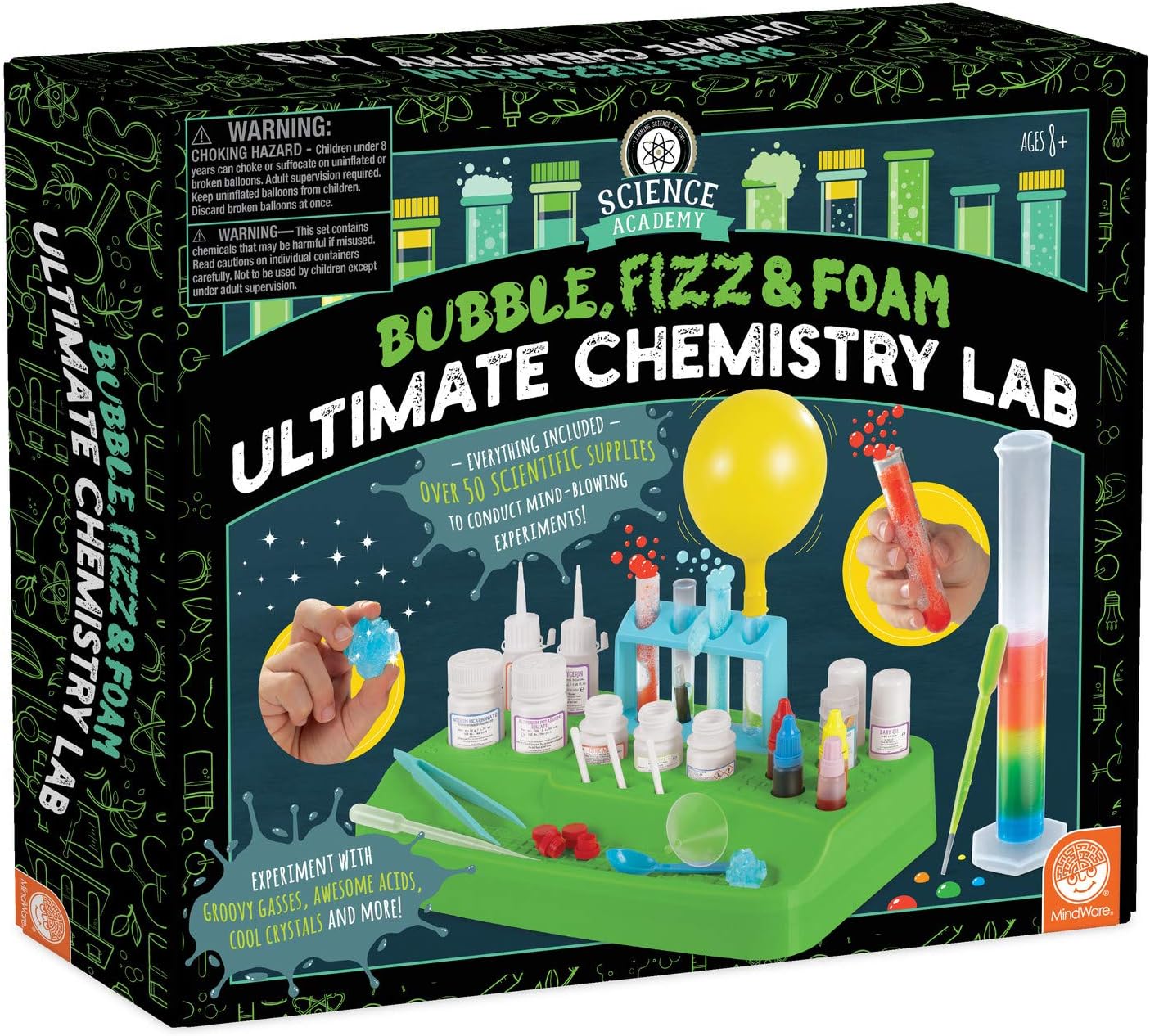 MindWare Science Academy Bubble, Fizz & Foam Ultimate