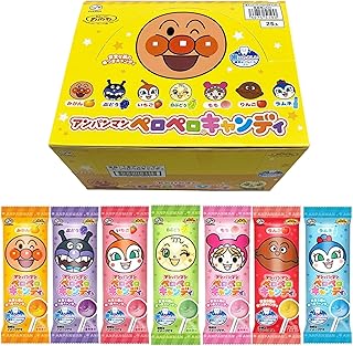 不二家 アンパンマンペロペロキャンディ 25本