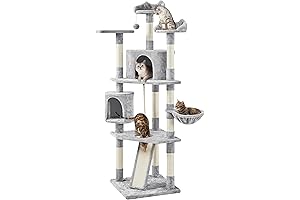 Yaheetech Cat Tree: 79 Inches of Multi-Level Feline Paradise