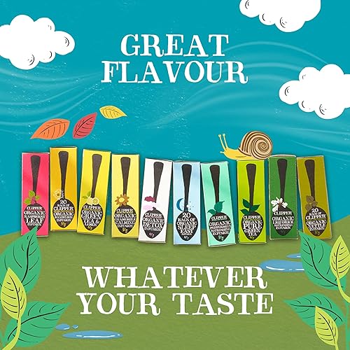 Vista 26 de Clipper Tea - Té de hierbas orgánico de ronquidos y paz, orgánico USDA, sin OMG, té sin cafeína, 1 paquete, 20 bolsas de té sin blanquear