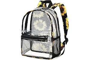Crystal Clear Backpack Purse for Everyday Essentials