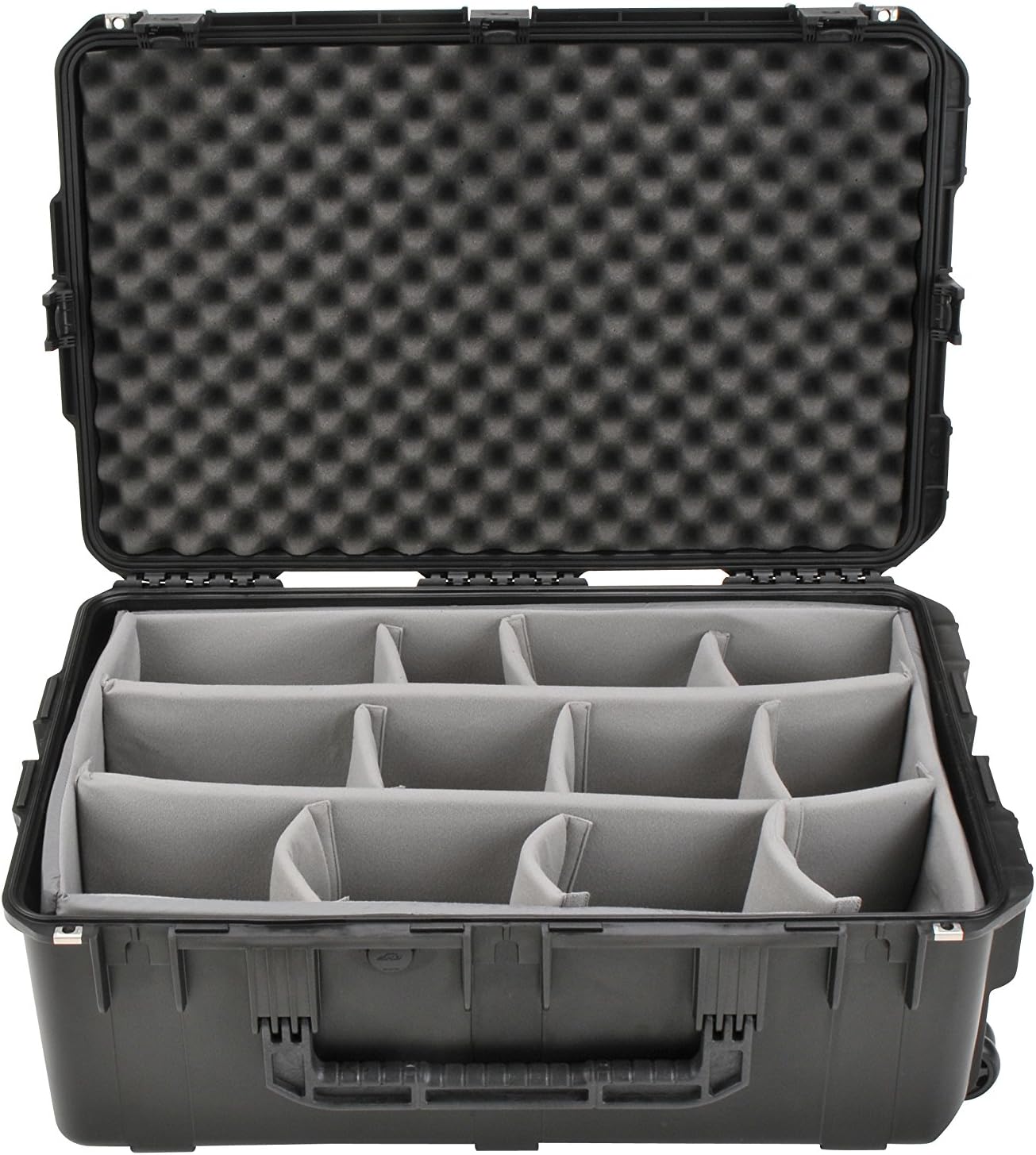 SKB Injection Molded Water-Tight Case 29 x 18 x 10 Inches with Wheels and Gray Dividers (3I-2918-10BD) image 3