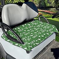 Vista 28 de Fundas de asiento de carrito de golf, lavables para carrito de golf, manta de toalla para carrito de golf, club, coche, fácil de instalar, funda