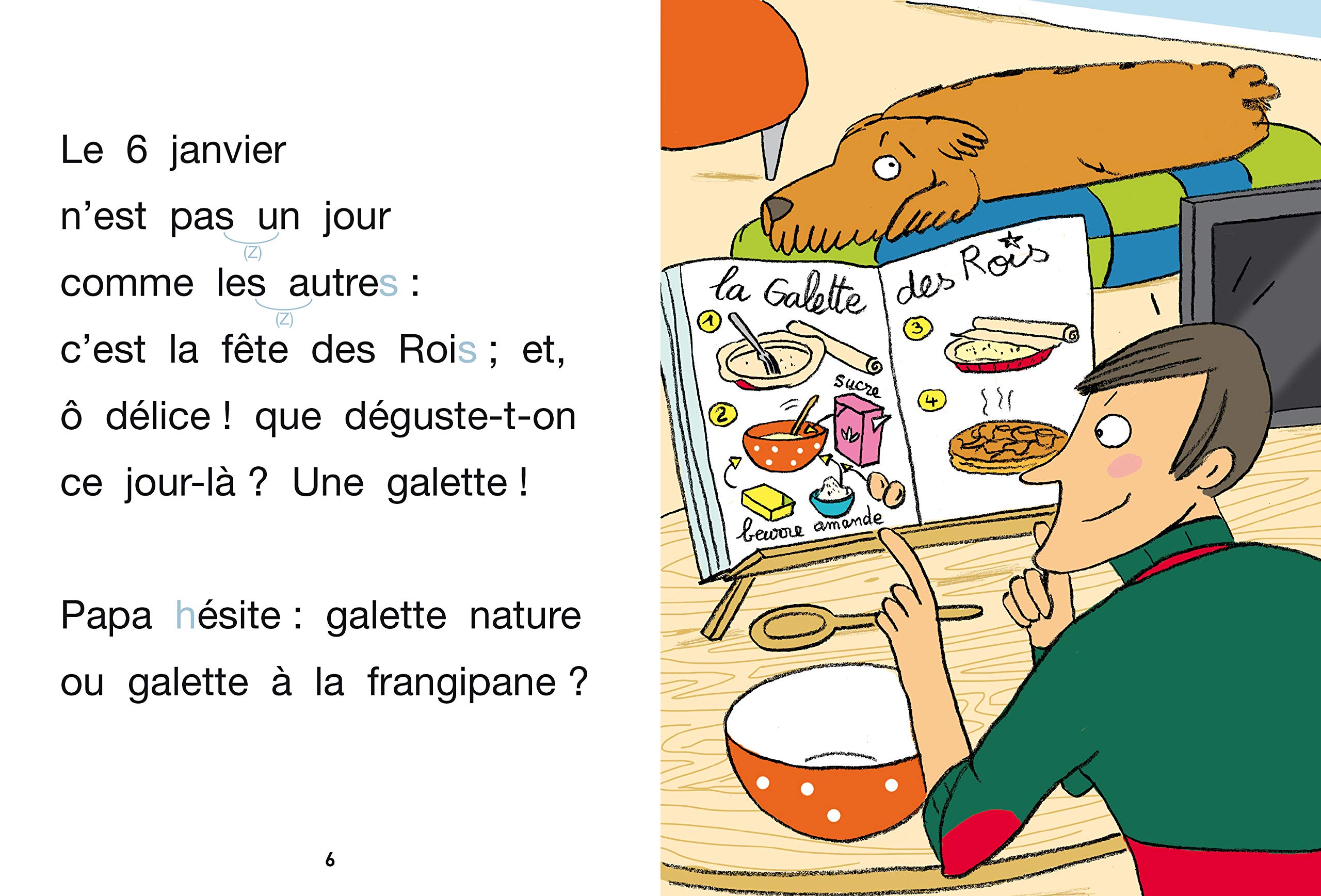 Sami et Julie CP Niveau 2 La galette des rois: Milieu de CP, niveau 2