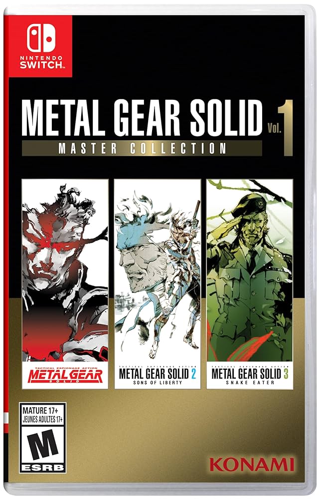 Nintendo Switch L GEAR SOLID COLLECTION ps2 Amazon.com: Metal Gear Solid: Master Collection Vol.1 (NSW