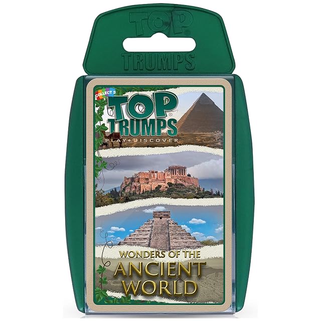 Top Trumps Wonders of The Ancient World Card Game