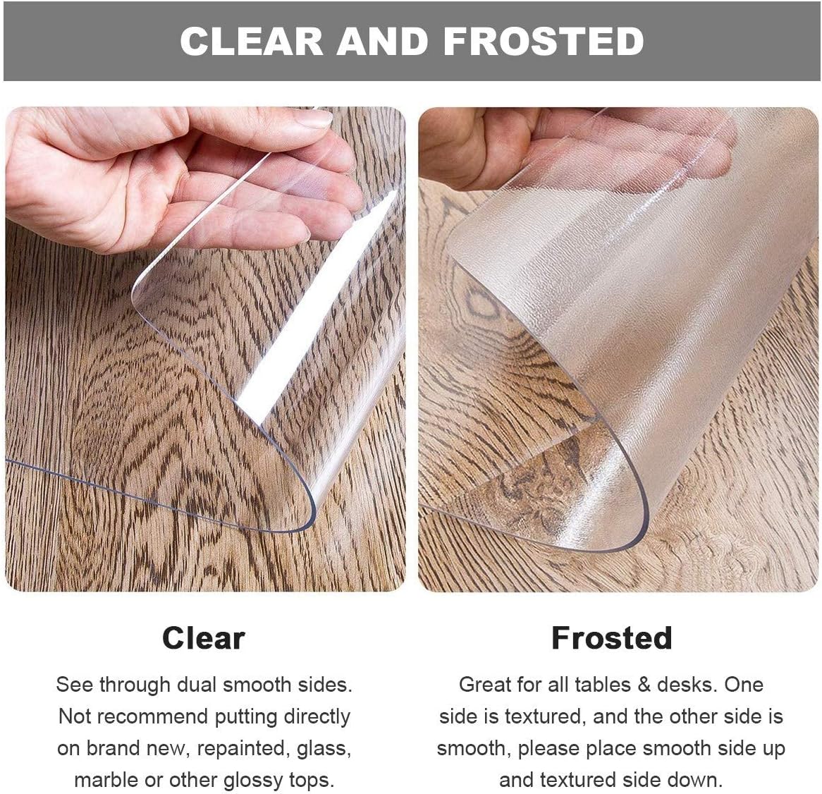 Uр Tо 40% оƒƒ OstepDecor Upgraded Version 1.5mm Thick Clear Table Cover, 78.7 x 35.4 Inch, No Plastic Smell Clear Table Protector, Heavy Duty Table Top Cover Table Mat, Desk Cover Protector Clear Bеѕt Cуbеr Mоndау 🔥 OstepDecor Upgraded Version 1.5mm Thick Clear Table Cover, 78.7 x 35.4 Inch, No Plastic Smell Clear Table Protector, Heavy Duty Table Top Cover Table Mat, Desk Cover Protector Clear