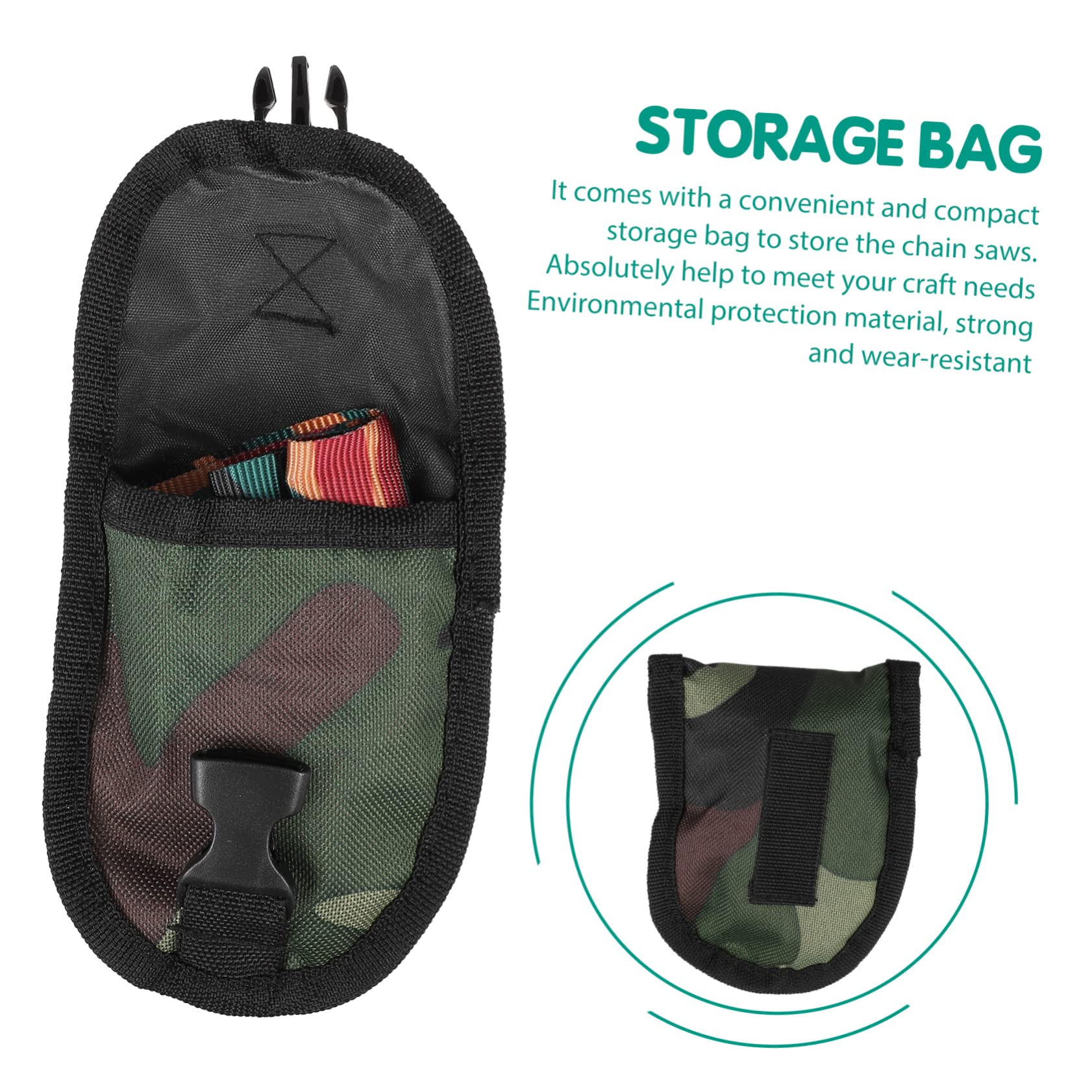 TOYANDONA 2 Pièces Scie à Chaîne Manuelle Pliante Corde Tressée pour Camping et Randonnée Outil de Jardinage et Pratique