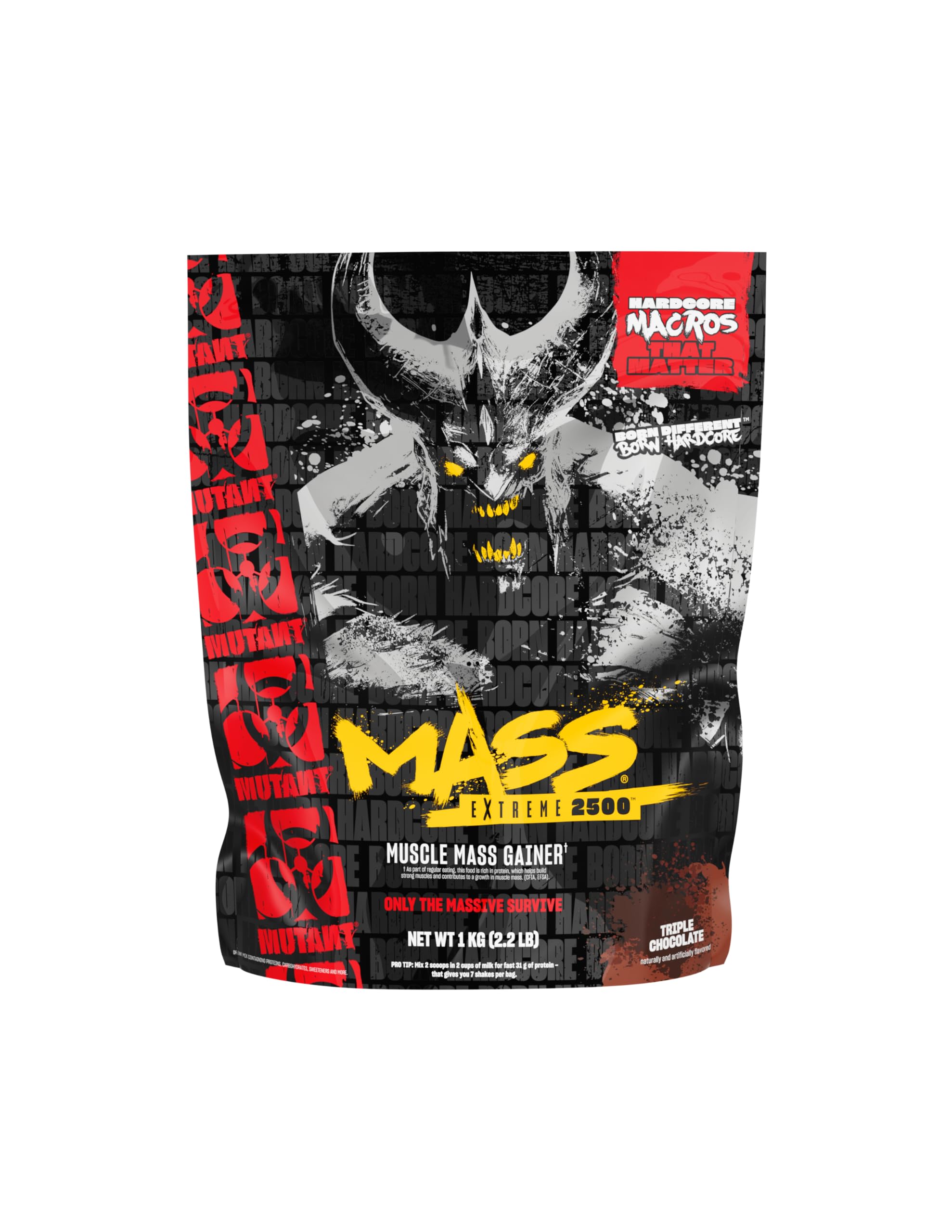 Amazon.com: Mutant Mass Extreme 2500 – High Calorie Mass Gainer