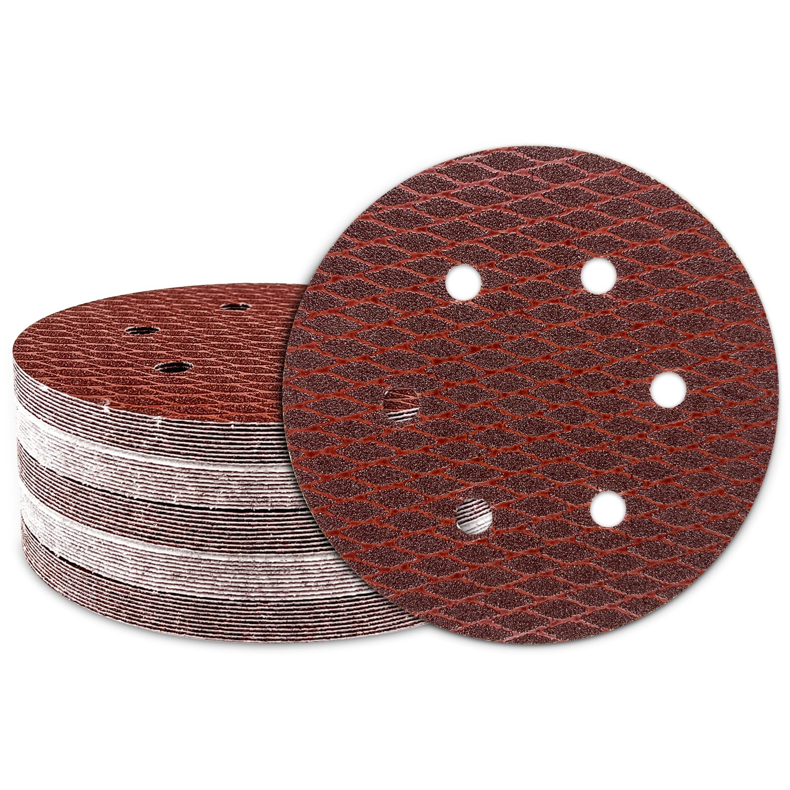 AKbase Schleifscheiben | 150mm rot | P40 | 5 Stück | Kletthaftung für Exzenterschleifer | Körnung und STÜCKZAHL WÄHLBAR | KLETT Aluminiumoxid AKbase Schleifscheiben | 150mm rot | P40 | 5 Stück | Kletthaftung für Exzenterschleifer | Körnung und STÜCKZAHL WÄHLBAR | KLETT Aluminiumoxid
