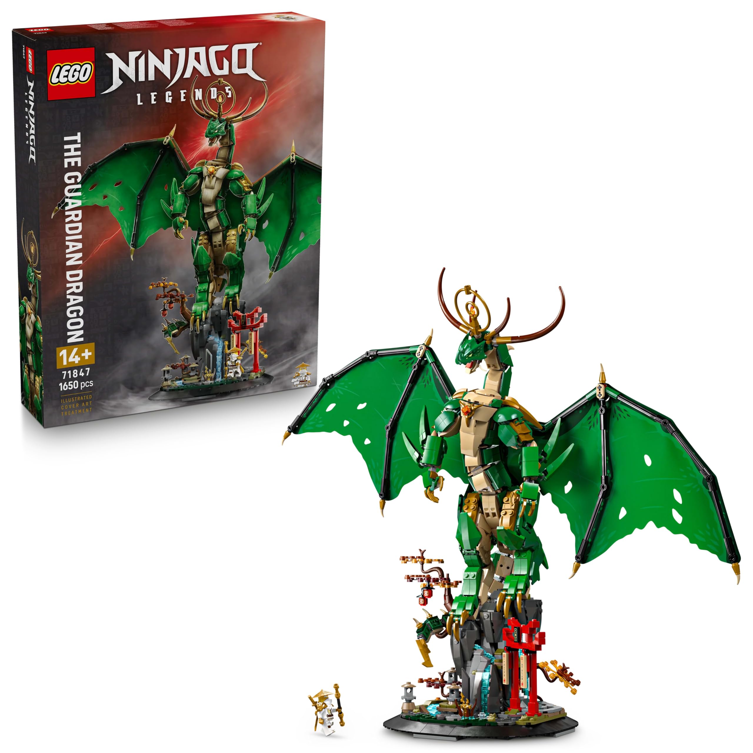 LEGO NINJAGO The Guardian Dragon Display Building Kit 71847