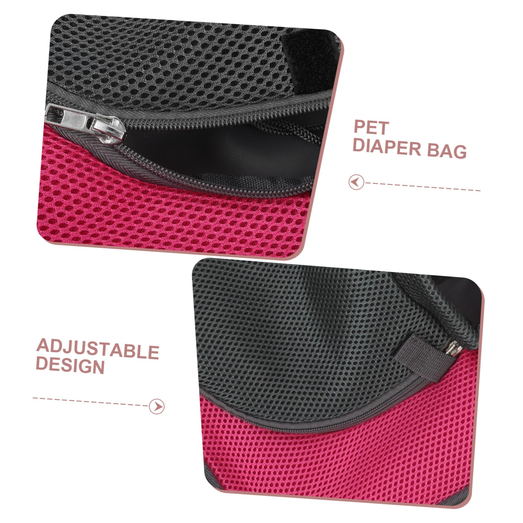 BESPORTBLE Hands- Dog Sling Bag Pet Shoulder Carrier Soft Comfortable for Small Pets 35 * 8.5 * 20cm s Size