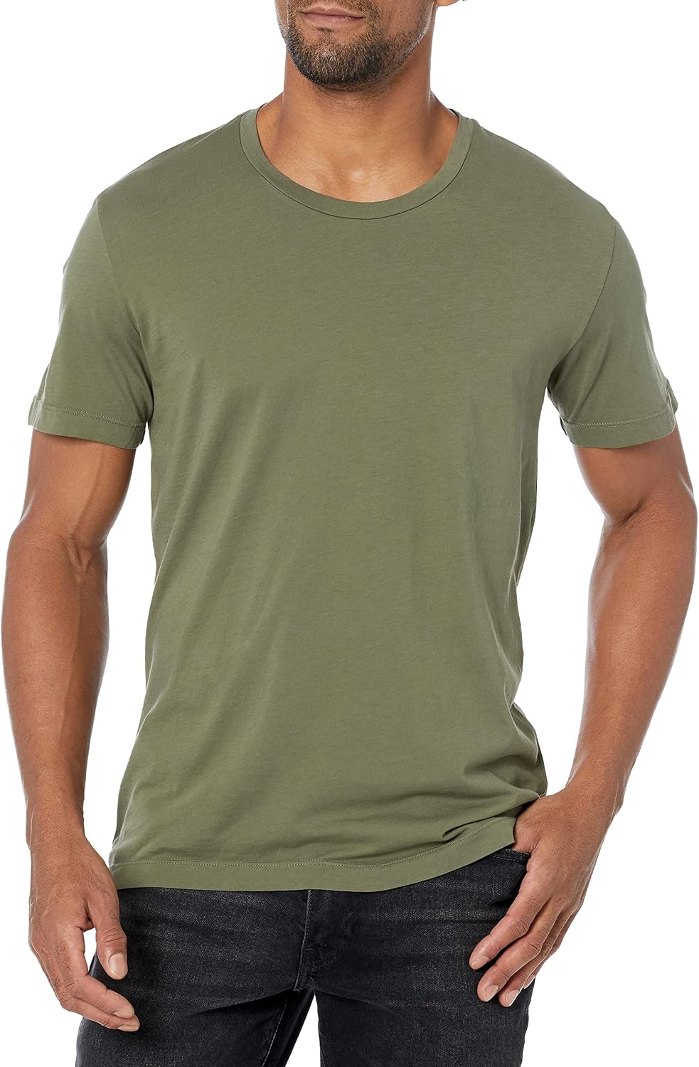 VELVET BY GRAHAM & SPENCER Men's Howard Short-Sleeve Crew-Neck T-Shirt