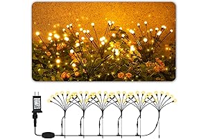Aulanto 6-Pack Firefly Light Plug-in with 75-Foot Cable